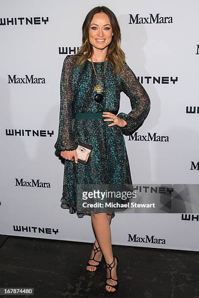 Actress Olivia WIlde attends the 2013 Whitney Art Party at Skylight at Moynihan Station on May 1, 2013 in New York City.
