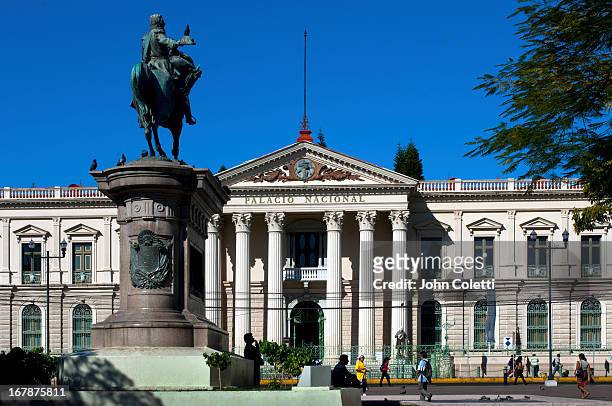 national palace, san salvador, el salvador - san salvador stock pictures, royalty-free photos & images