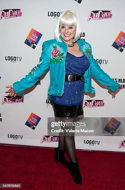 Julie Brown attends the Finale, Reunion & Coronation Taping Of Logo TV's "RuPaul's Drag Race" Season 5 on May 1, 2013 in North Hollywood, California.