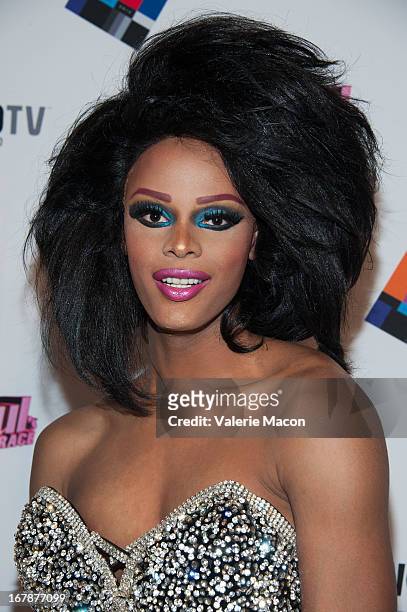 Tyra Sanchez attends the Finale, Reunion & Coronation Taping Of Logo TV's "RuPaul's Drag Race" Season 5 on May 1, 2013 in North Hollywood, California.