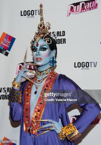 Raja attends the Finale, Reunion & Coronation Taping Of Logo TV's "RuPaul's Drag Race" Season 5 on May 1, 2013 in North Hollywood, California.