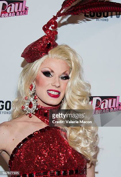 Ivy Winters attends the Finale, Reunion & Coronation Taping Of Logo TV's "RuPaul's Drag Race" Season 5 on May 1, 2013 in North Hollywood, California.