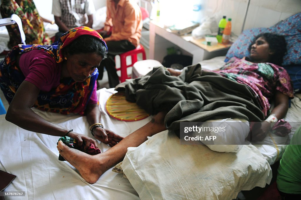 BANGLADESH-BUILDING-DISASTER-TEXTILE