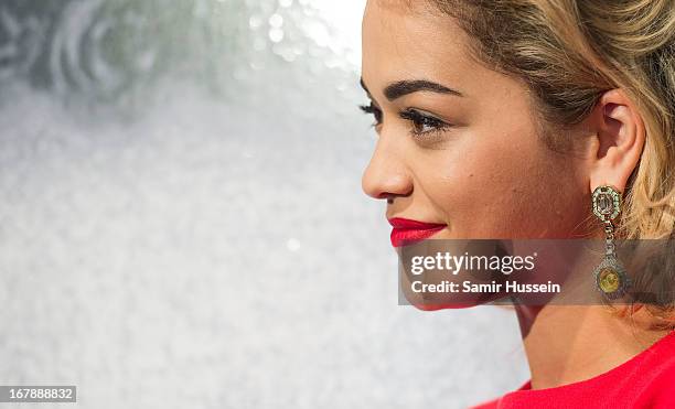 Rita Ora launches the British Designers' Collection at Bicester Village on May 2, 2013 in Bicester, England.