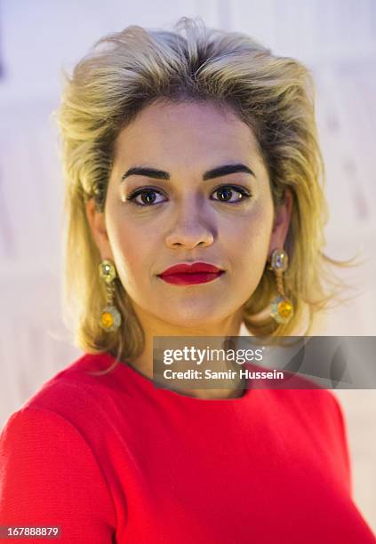 Rita Ora launches the British Designers' Collection at Bicester Village on May 2, 2013 in Bicester, England.