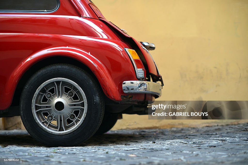 ITALY-AUTO-FIAT 500-ROME