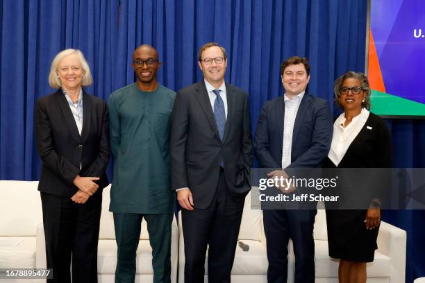 Ambassador Meg Whitman, Co-founder and Managing Partner of Africa Eats Jumaane Tafawa, SVP, Land O’Lakes Venture37 John Ellenberger, Founder and CEO...