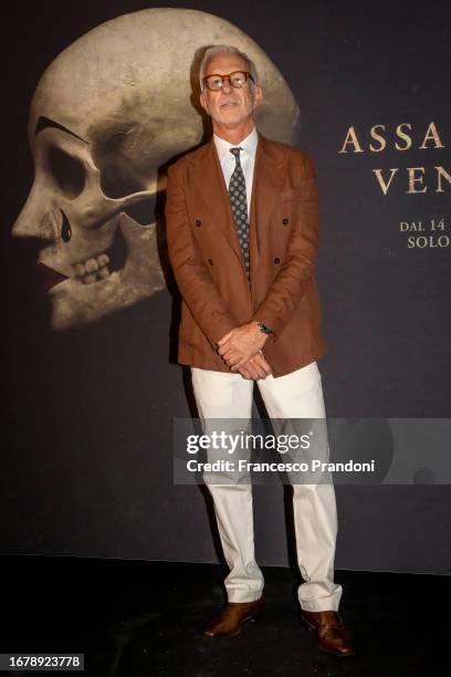 Guido Bagatta attends the Italian premiere of the movie "A Haunting In Venice " at Museo Bagatti Valsecchi on September 13, 2023 in Milan, Italy.