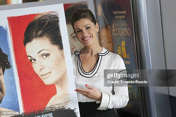 Vanessa Incontrada attends the "Mi Rifaccio Vivo" photocall at Cinema Adriano on May 2, 2013 in Rome, Italy.