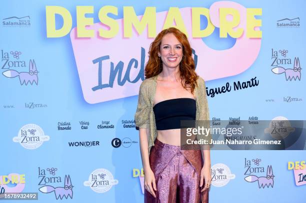 Rebeca Sala attends the premiere of "Desmadre Incluido" at Cine Palacio de la Prensa on September 13, 2023 in Madrid, Spain.