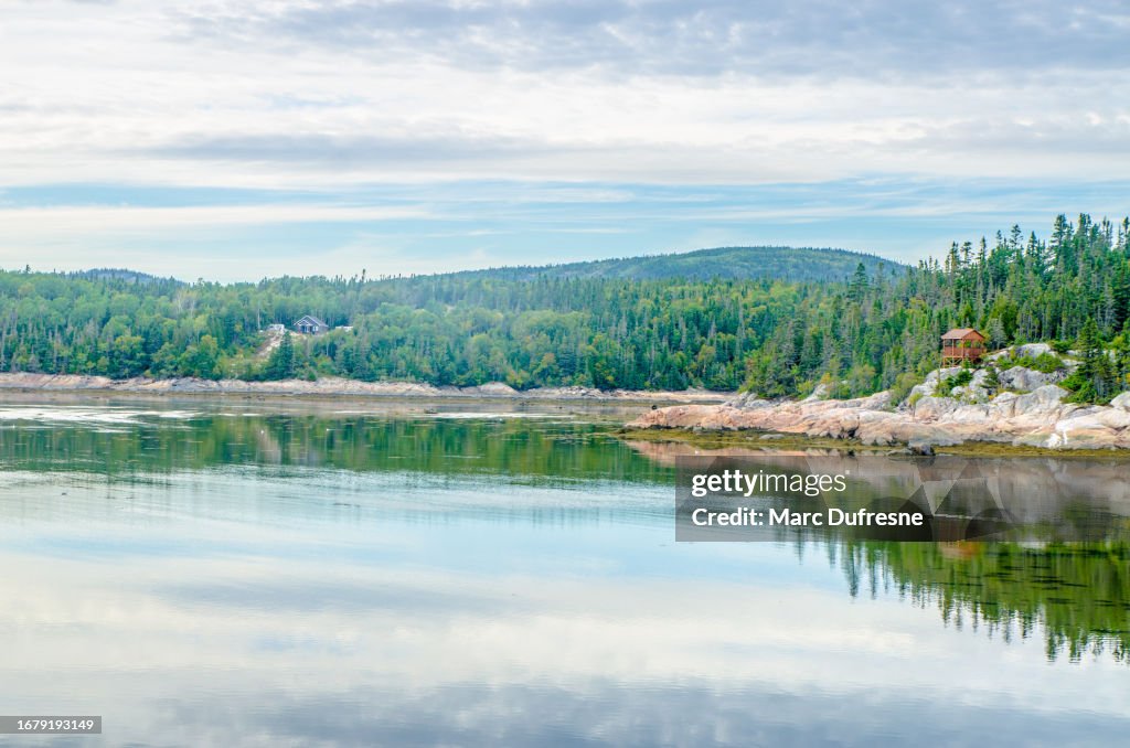 Sankt-Lorenz-Strom und Berg