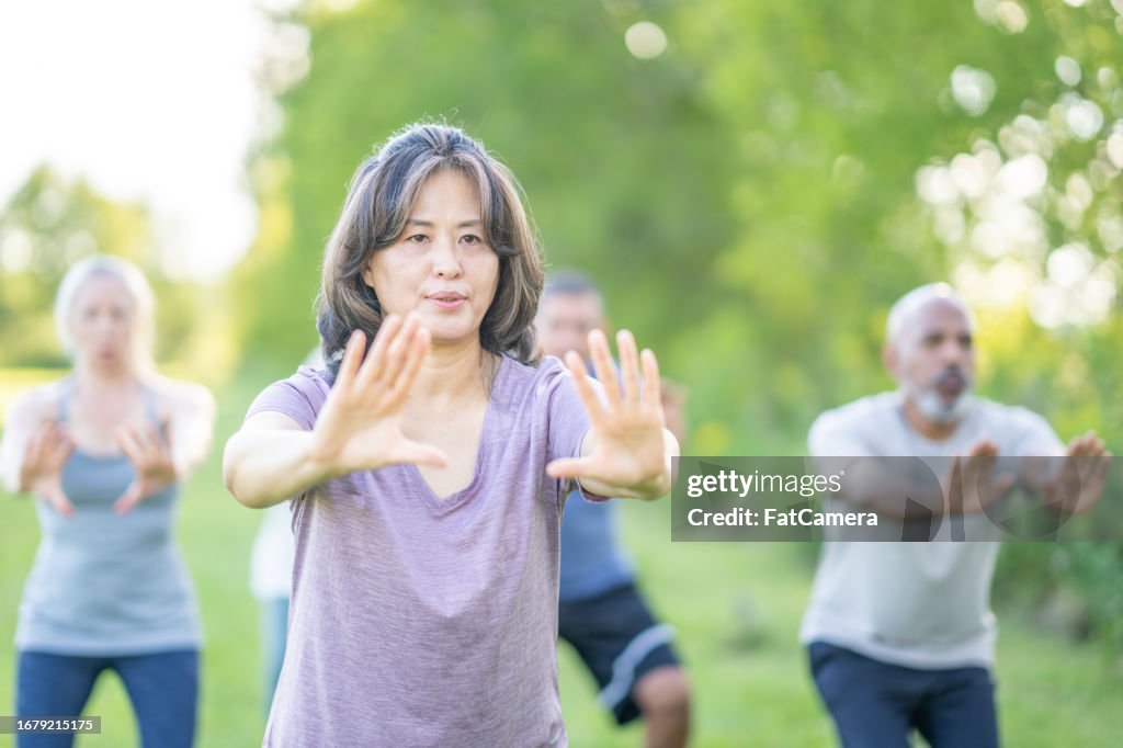 Outdoor Tai Chi