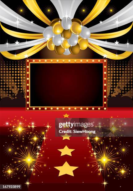 stage - conference stage background stock illustrations