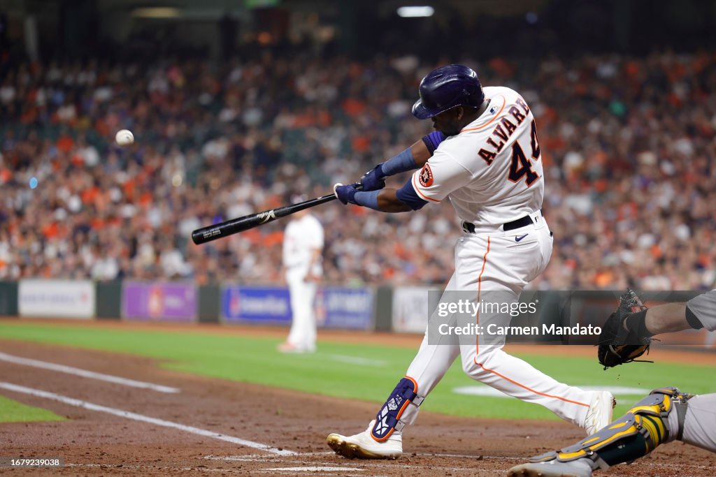 Oakland Athletics v Houston Astros