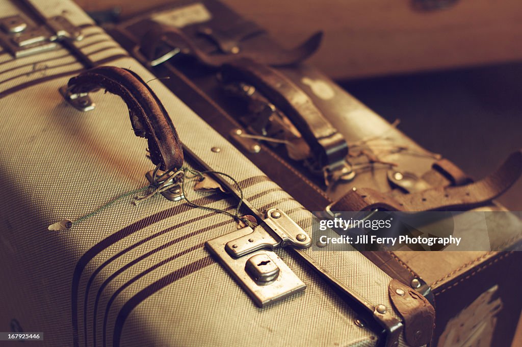 Vintage suitcases