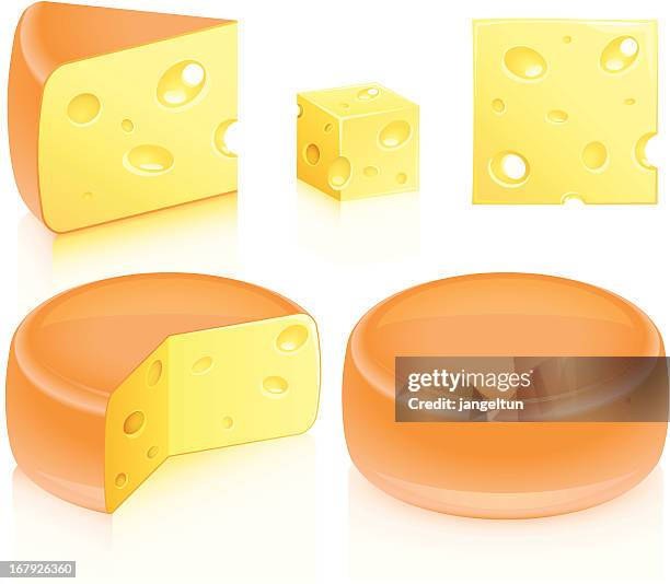 käse - käselaib stock-grafiken, -clipart, -cartoons und -symbole