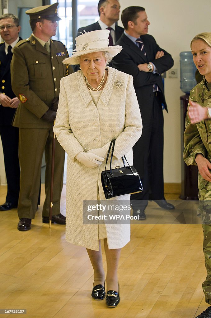 Queen Elizabeth II and Prince Phillip, Duke of Edinburgh Visit Headley Court