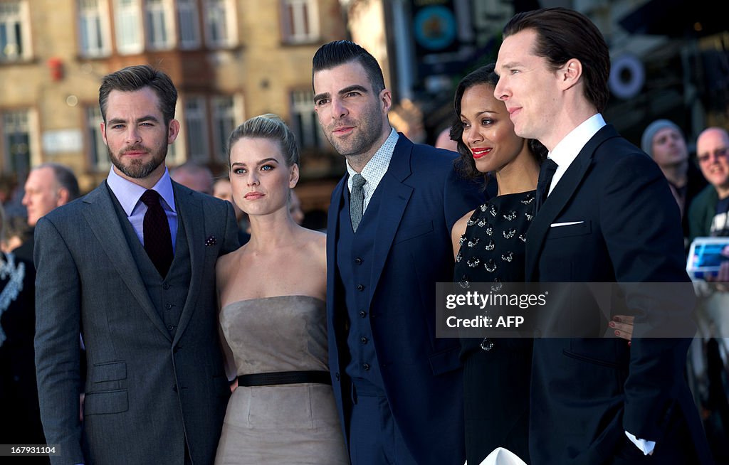 BRITAIN-ENTERTAINMENT-FILM-STAR TREK INTO DARKNESS