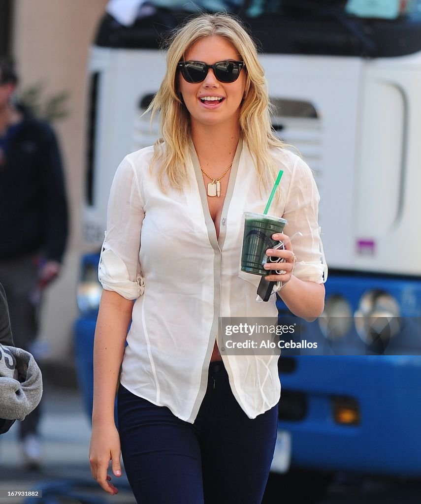 Celebrity Sightings In New York City - May 2, 2013