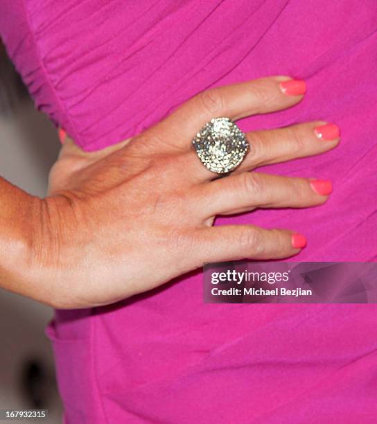 Singer Stacey Jackson arrives at The Official Launch Party of Stacey Jackson's Debut Album Benefiting Breast Cancer Charities of America at Bardot on...