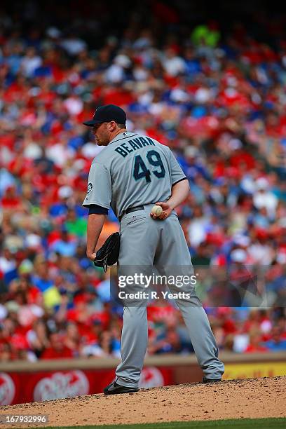 Blake Beavan Rangers 536 Blake Beavan Photos & High Res Pictures - Getty Images