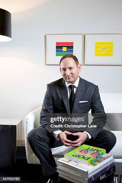 President of Estee Lauder, John Demsey is photographed for The London Times on November 26, 2012 in New York City.