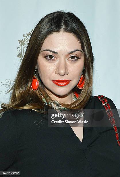 Author Rimma Rose Shpigelman attends the Safra Luncheon at The Warren Tricomi Salon At The Plaza Hotel on May 2, 2013 in New York City.