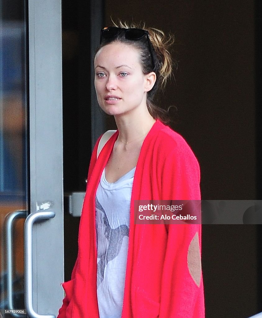 Celebrity Sightings In New York City - May 2, 2013