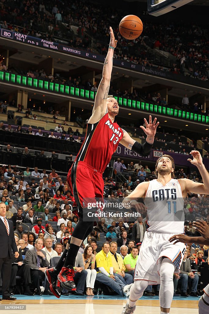 Miami Heat v Charlotte Bobcats