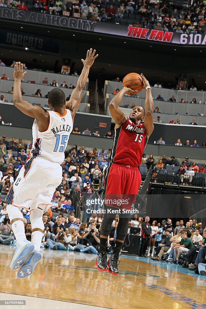 Miami Heat v Charlotte Bobcats