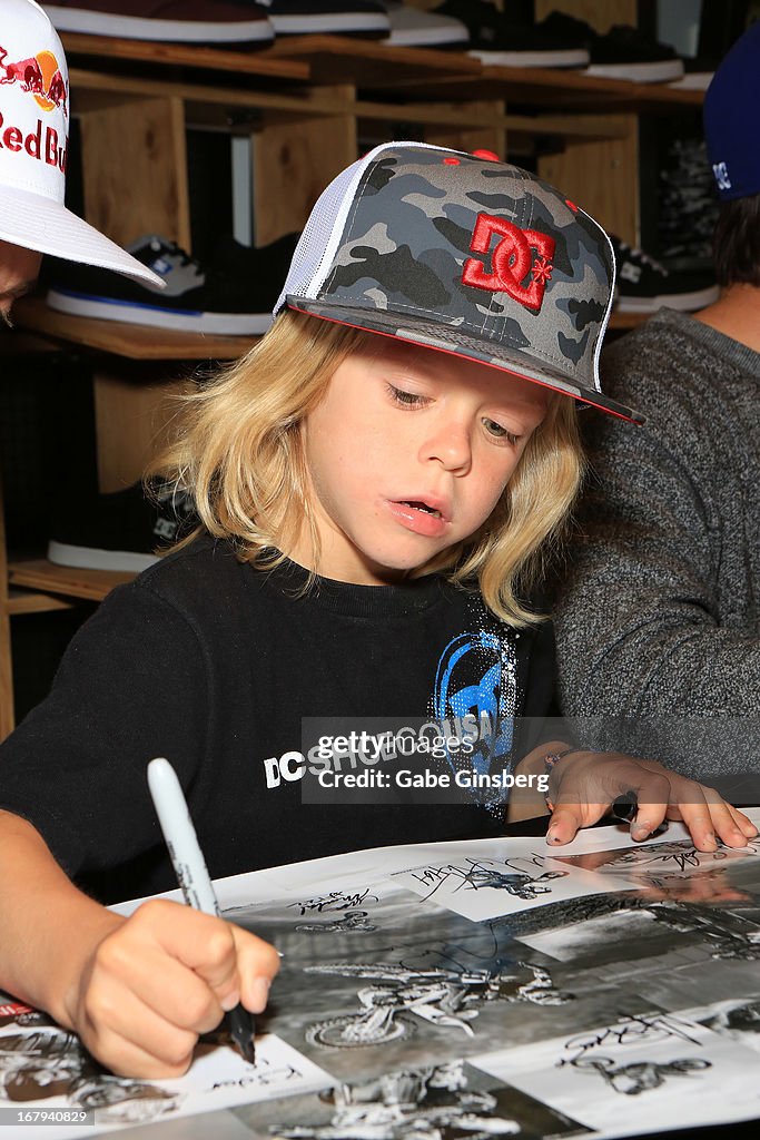 DC Moto Team Signing In celebration Of The 2013 AMA Supercross Finals