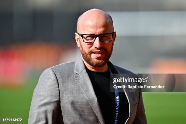 Thiago SCURO during the Ligue 1 Uber Eats match between FC Lorient and AS Monaco at Stade du Moustoir on September 17, 2023 in Lorient, France.