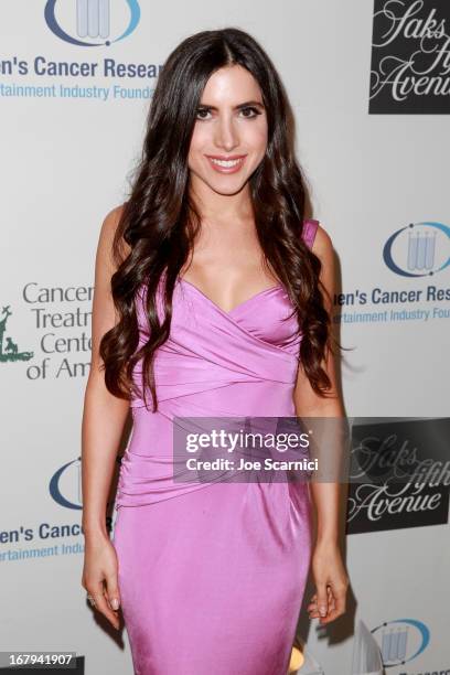 Caren Brooks attends EIF Womens Cancer Research Funds 16th Annual An Unforgettable Evening presented by Saks Fifth Avenue at the Beverly Wilshire...