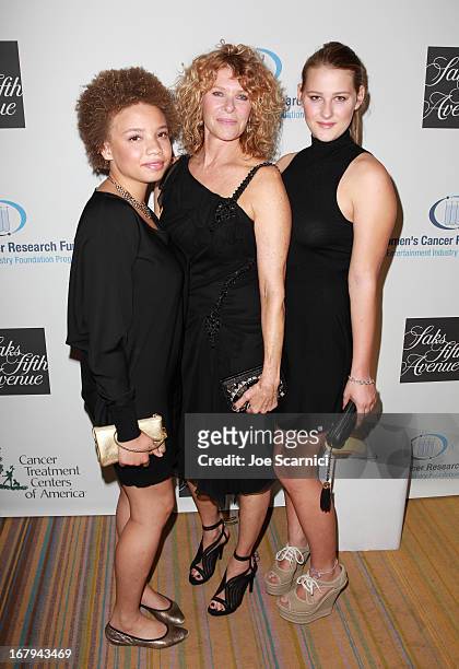 Actress Kate Capshaw , and daughters Mikaela George Spielberg and Destry Allyn Spielberg attend EIF Womens Cancer Research Funds 16th Annual An...