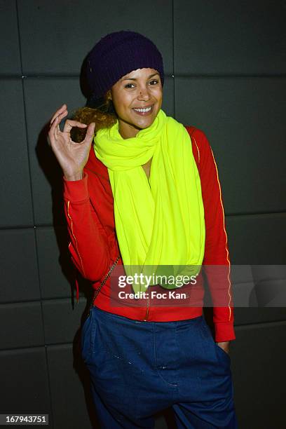 Tiga Ducasse attends the Sam Bobino DJ Set Party At The Hotel O on April 25, 2013 in Paris, France.