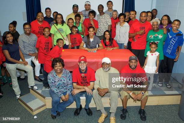 Skylar Diggins, friends and family, attend "The Martin Luther King Center offers congratulations to Skylar Diggins as she heads to Oklahoma Tulsa...