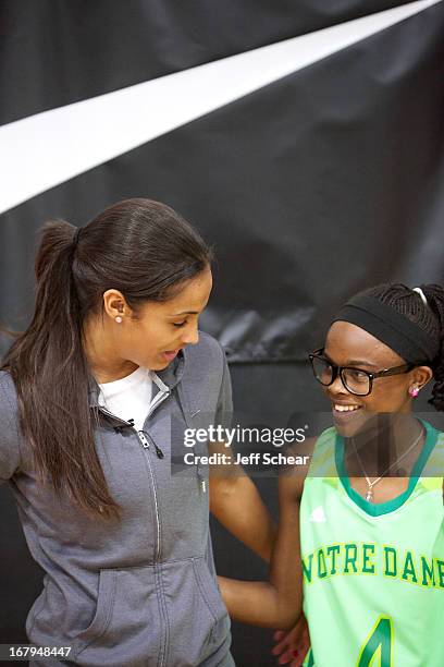 Skylar Diggins attends "The Martin Luther King Center offers congratulations to Skylar Diggins as she heads to Oklahoma Tulsa Shock" at Martin Luther...