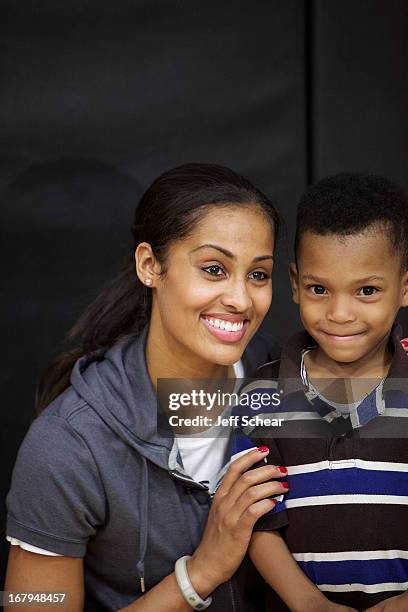 Skylar Diggins attends "The Martin Luther King Center offers congratulations to Skylar Diggins as she heads to Oklahoma Tulsa Shock" at Martin Luther...