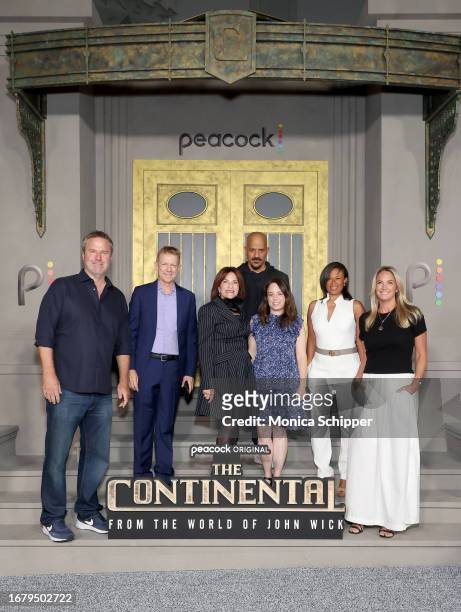 Basil Iwanyk, Kevin Beggs, Chairman of Lionsgate, Sandra Stern, Vice Chairman of Lionsgate, Albert Hughes, Erica Lee, Val Boreland, and Kelly...