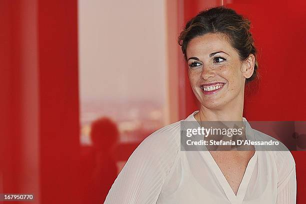 Vanessa Incontrada attends a photocall for 'Mi Rifaccio Vivo' on May 3, 2013 in Milan, Italy.