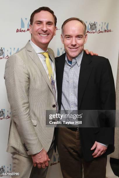 Mark Nadler and Michael Winther attend "I'm A Stranger Here Myself" Off Broadway Opening Night at The York Theatre at Saint Peter’s on May 2, 2013 in...