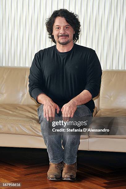 Lillo Petrolo attends a photocall for 'Mi Rifaccio Vivo' on May 3, 2013 in Milan, Italy.