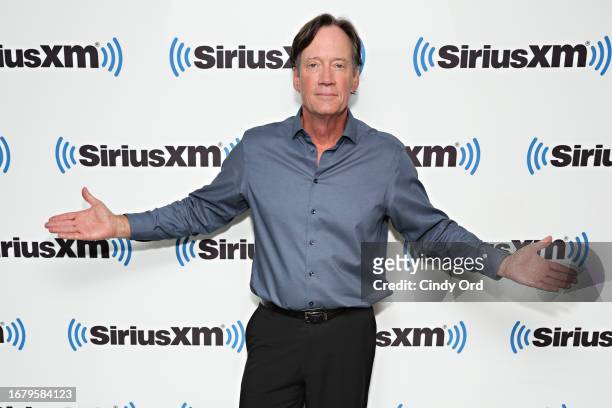 Kevin Sorbo visits the SiriusXM Studios on September 13, 2023 in New York City.