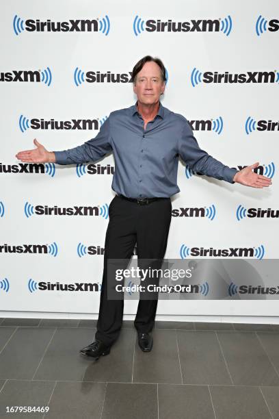 Kevin Sorbo visits the SiriusXM Studios on September 13, 2023 in New York City.
