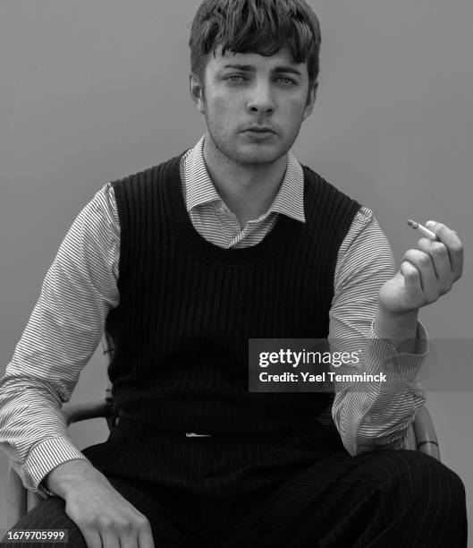 Musician and sing-songwriter Grian Chatten of Fontaines D.C is photographed on June 23, 2019 in Amsterdam, Netherlands.