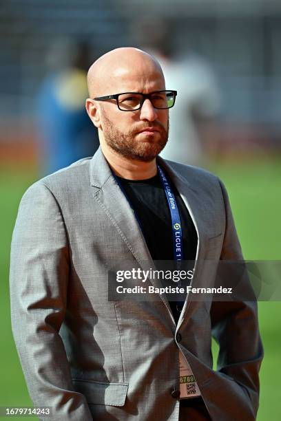 Thiago SCURO during the Ligue 1 Uber Eats match between FC Lorient and AS Monaco at Stade du Moustoir on September 17, 2023 in Lorient, France.