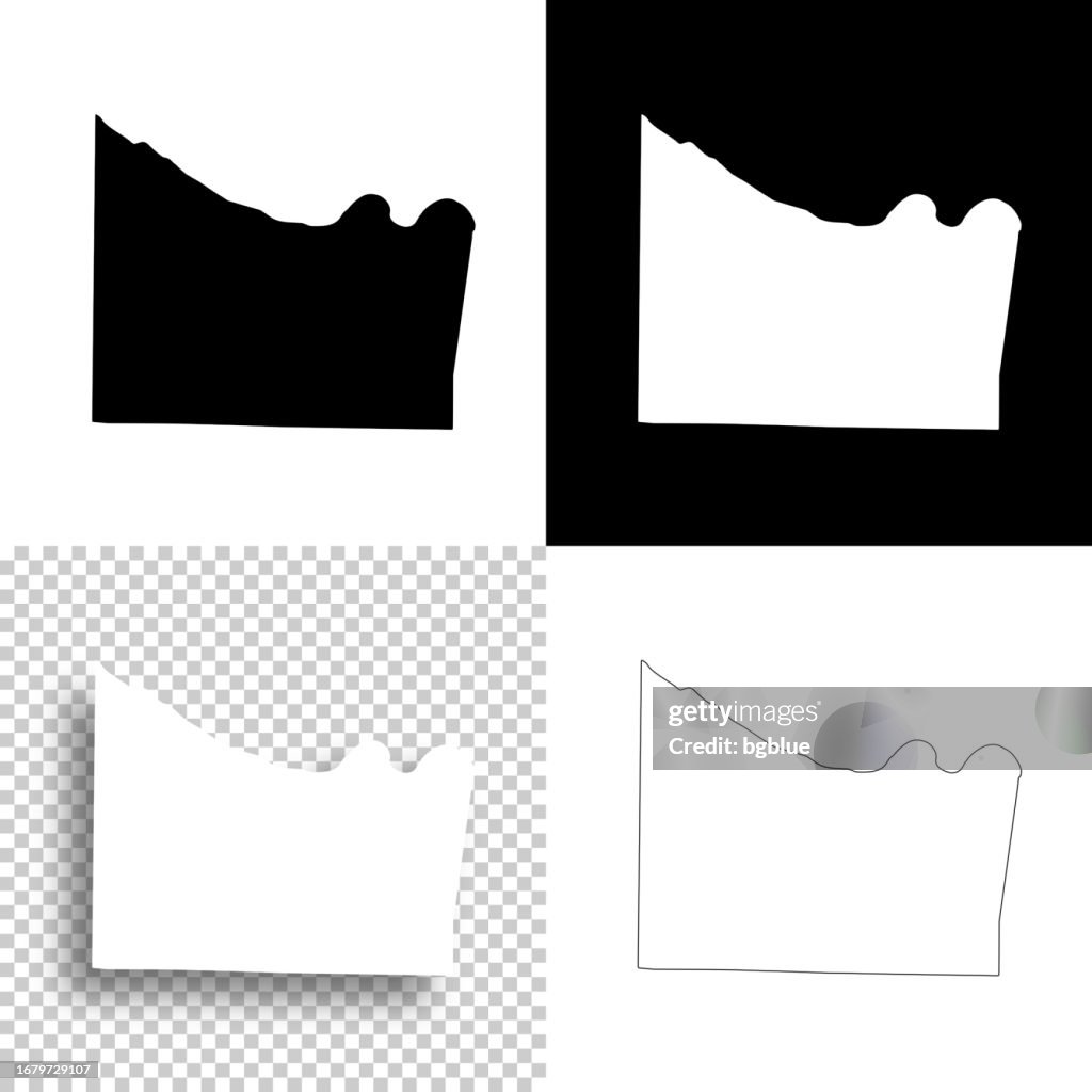 Morgan County, Alabama. Maps for design. Blank, white and black backgrounds