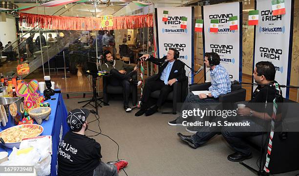 Atmosphere during SiriusXM's Covino & Rich host their annual Cinco de Mayo Guac-Off with special guest Joe Piscopo at SiriusXM studios on May 3, 2013...