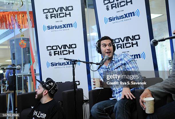 SiriusXM's Covino & Rich host their annual Cinco de Mayo Guac-Off at the SiriusXM Studios on May 3, 2013 in New York City.