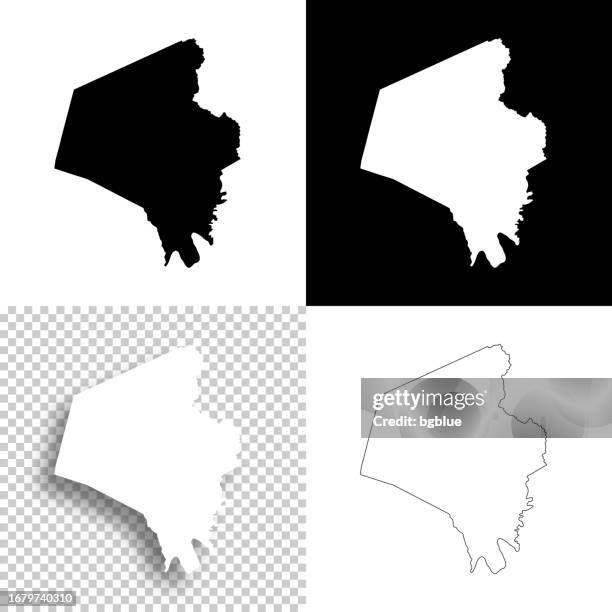 fayette county, kentucky. maps for design. blank, white and black backgrounds - lexington ky stock illustrations